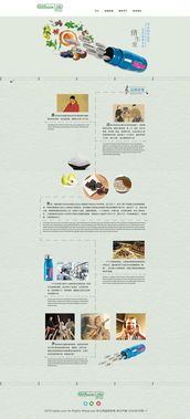 网页与网站设计 融合医药、食品、企业官网与古风元素